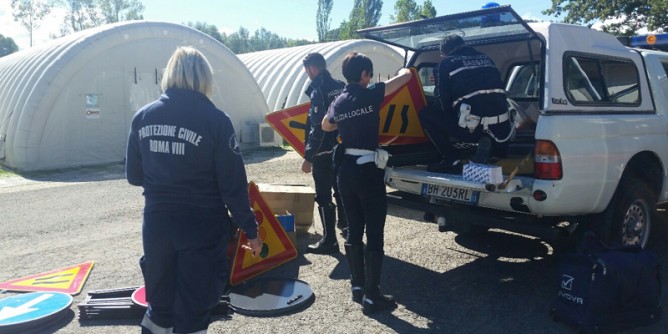 Polizia locale di Sassari ad Amatrice: ecco il diario di bordo
