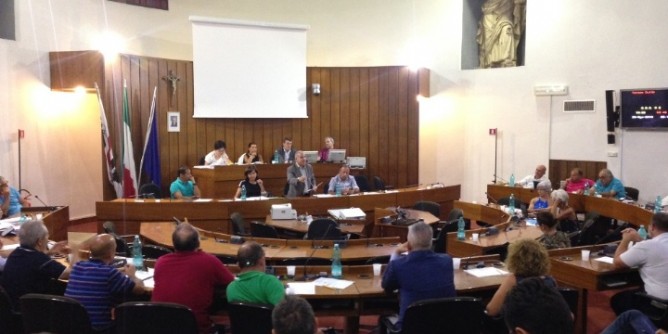 Terre civiche e stemma a Oristano