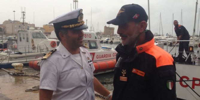 Porto Torres: rientrato equipaggio dalla missione a Lampedusa