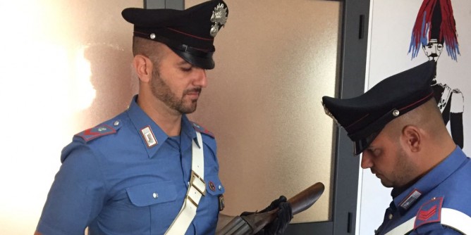 Arma clandestina, arrestato 18enne a Sorso
