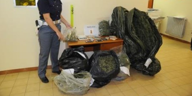 15 kg di marijuana nel podere. Tre allevatori arrestati a Orosei
