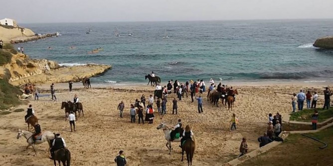 A Balai la benedizione di barche e cavalieri