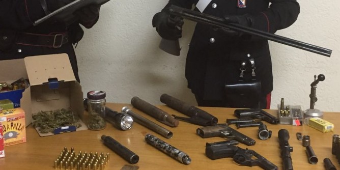 Armi clandestine: arresto a Luras