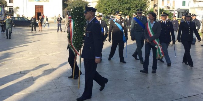 Porto Torres, Unità Nazionale: cerimonia 2 novembre