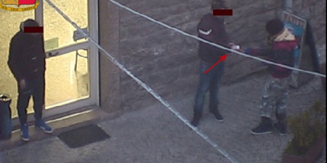 Pusher di Tempio incastrato 300 volte