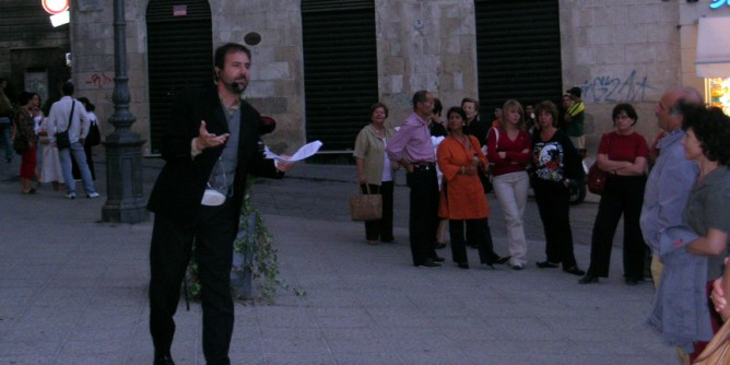 <i>Passeggiate</i> di Enrico Costa a Sassari