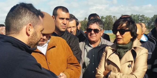 Protesta Vesuvius: Piras incontra i lavoratori