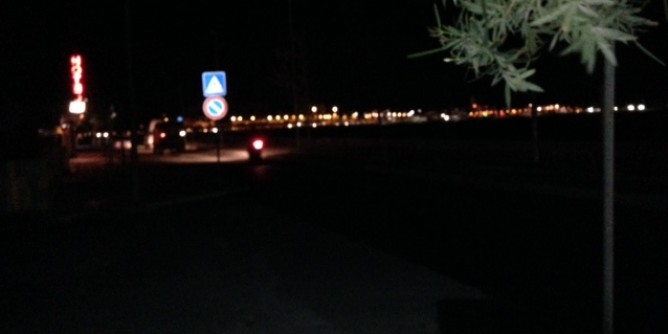 Black-out: lido di Alghero al buio