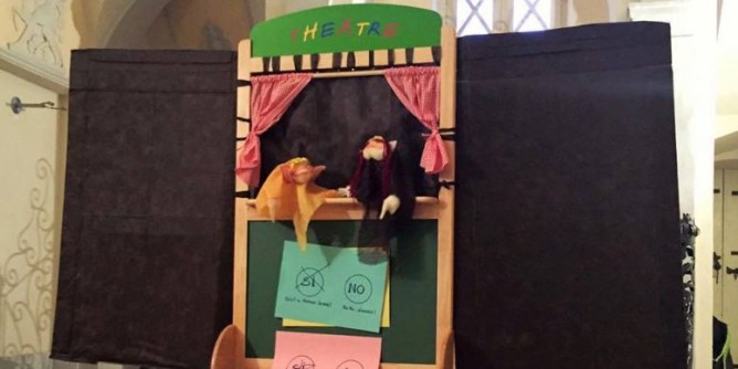 Teatrino di burattini al Palazzo del Marchese