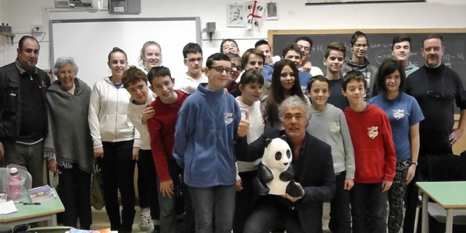 Salvare Budelli: Giletti visita la scuola di Mosso