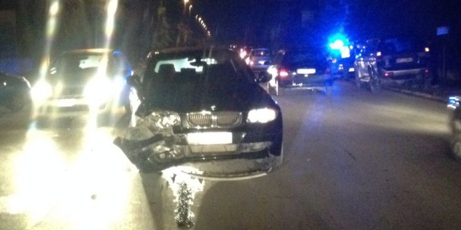 Spettacolare incidente alle porte di Alghero