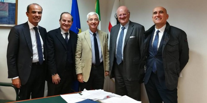 Paci incontra il presidente di Confindustria digitale