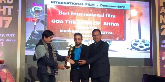 Cinema: Mazzotta premiato in India