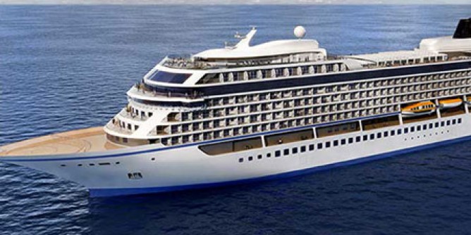 Approda la Viking Sea: 900 crocieristi a Cagliari