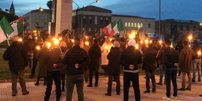 Stop neofascisti, <i>CasaPound</i> protesta