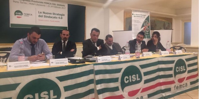 Luca Velluto confermato segretario Femca-Cisl