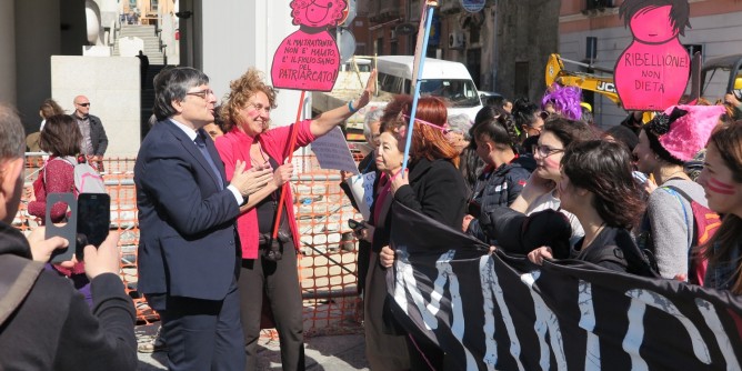 8 Marzo, Ganau: pi fondi ai centri antiviolenza