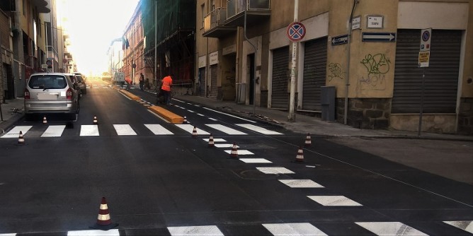 Sassari: in Via Diaz, lavori di riordino urbano e strutturale