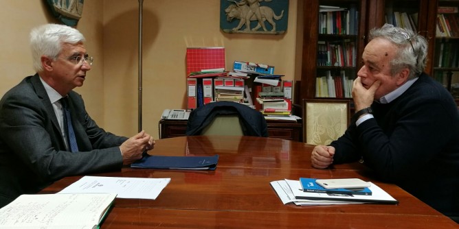 Palazzo Chigi: incontro Paci-Bressa