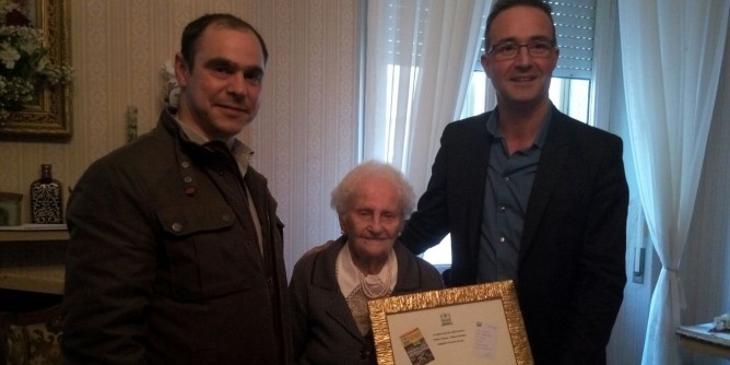 I 106 anni di Nicolina socia Coldiretti