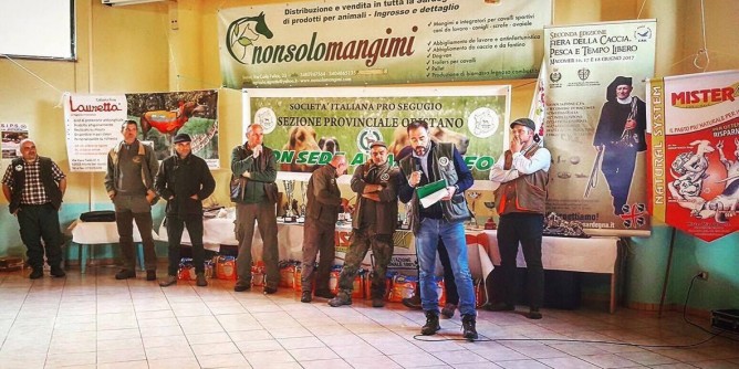 Campionato sardo cani da seguita al cinghiale