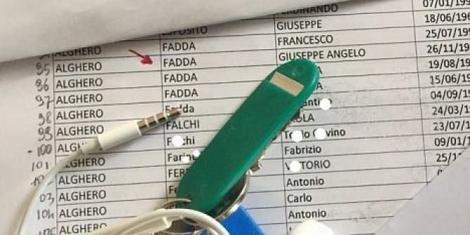 Tesserato Pd <i>95</i>: Giuseppe Fadda