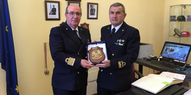 Novità per pesca ed acquacoltura: il contrammiraglio Verna ad Olbia