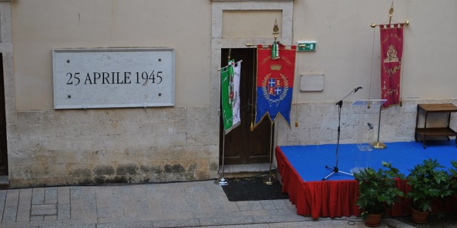 A Palazzo Ducale le commemorazioni del 25 aprile