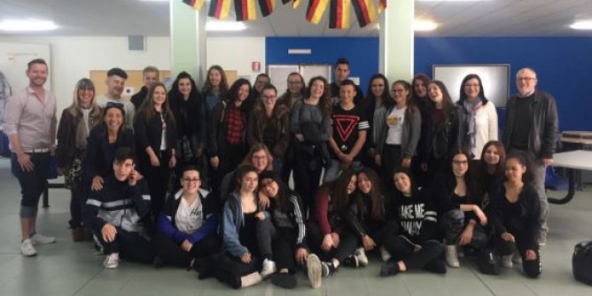 Al <i>Paglietti</i> scambio classe con studenti tedeschi