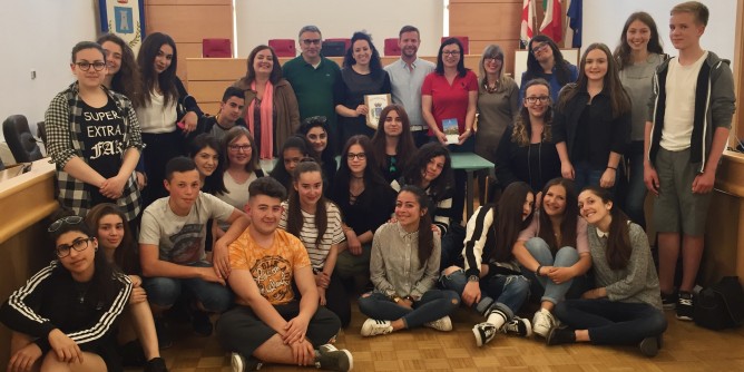 Porto Torres, progetto Eya: studenti tedeschi in Comune
