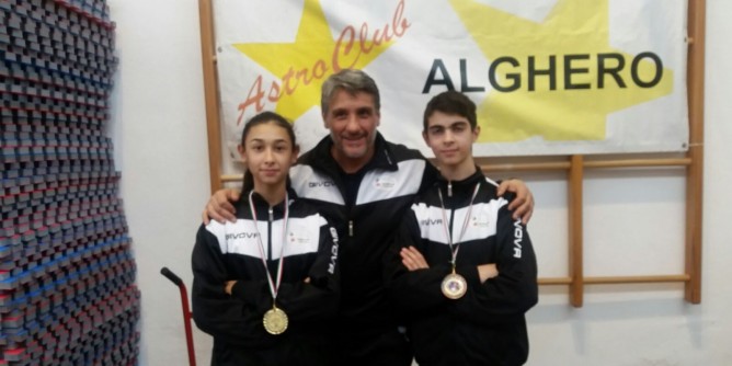 Taekwondo, un´algherese sul podio