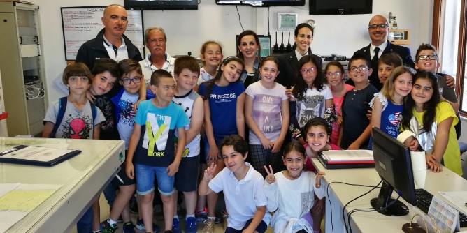 Giovanissimi allUfficio circondariale marittimo di Alghero