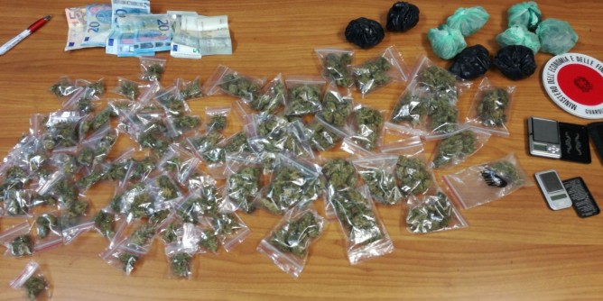 Spaccio di droga: tre sassaresi in manette