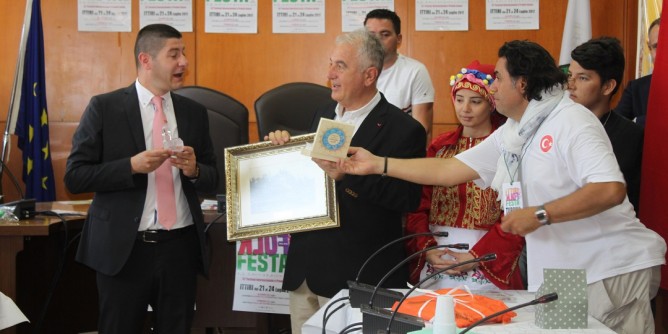 Ittiri folk festa: saluto alle delegazioni straniere