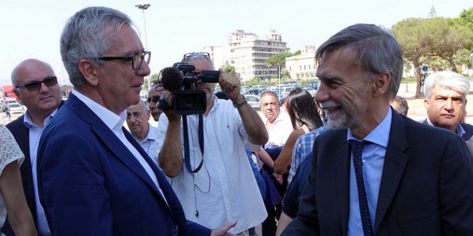 Olbia, Delrio inaugura il lotto 9