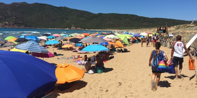 Passerella disabili da Porto Ferro all´Argentiera