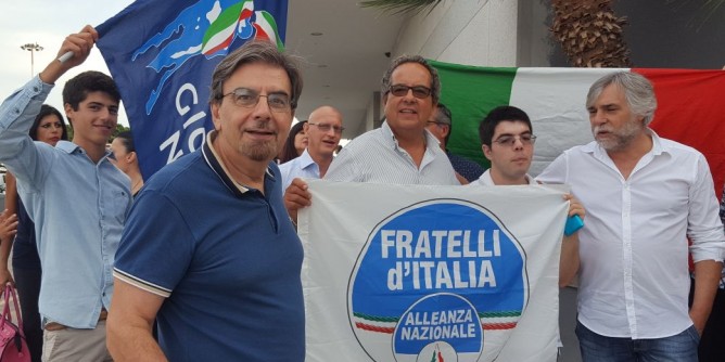 Sit-in <i>FdI</i> in Sogeaal: pronti a tutto