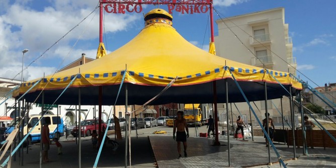 <i>Paniko</i> ad Alghero, c'è il circo