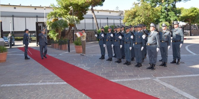 Il generale Toschi a Cagliari