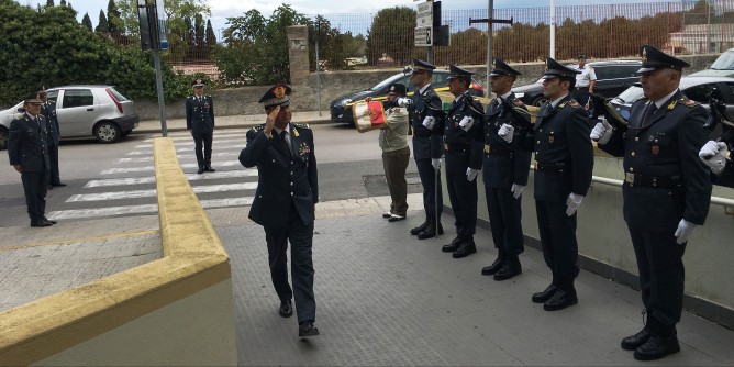 Il generale Valente a Sassari