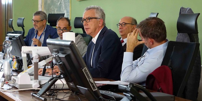 Pigliaru alla conferenza Aisre