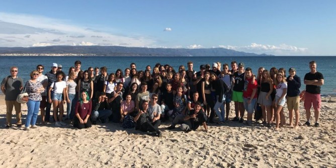 Sport e scuola: il <i>Paglietti</i> accoglie studenti europei