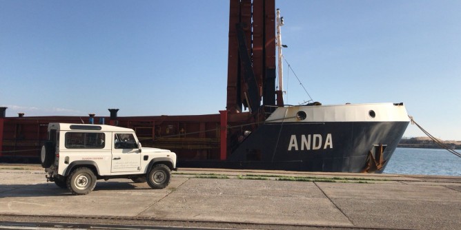 Oristano: nave turca fermata in porto