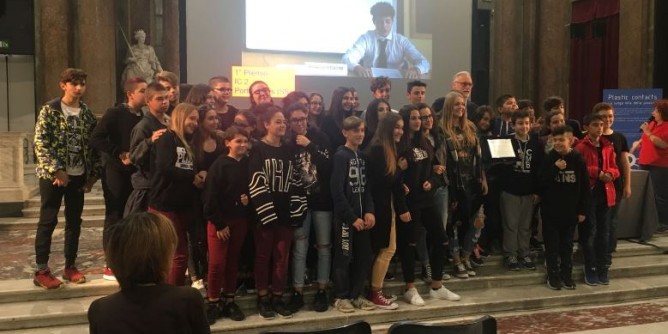 Primo premio Federchimica alla scuola Monte Angellu
