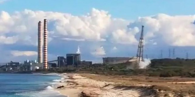 Abbattuta torre meteo di Fiume Santo