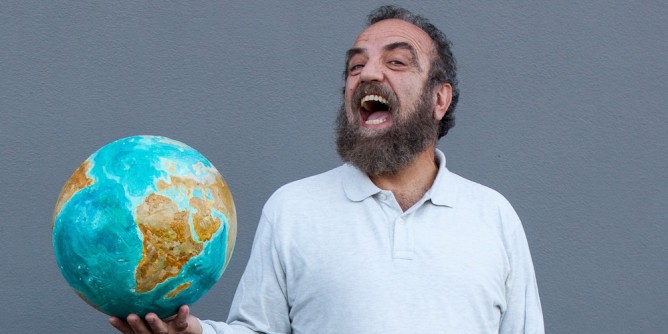 Giobbe Covatta e Mario Tozzi a Cagliari