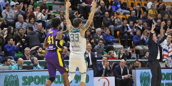 Urlo biancoverde: la Dinamo si impone su Holon