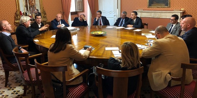 Sanna incontro i manager Ats e Aou