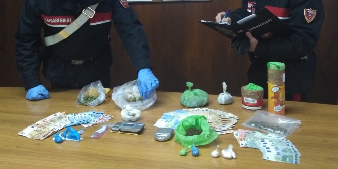 Droga a Sassari: blitz dei Carabinieri