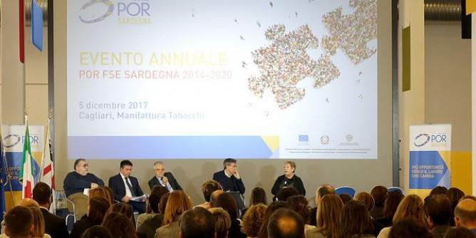 Mura all´evento <i>Por</i> Fse Sardegna